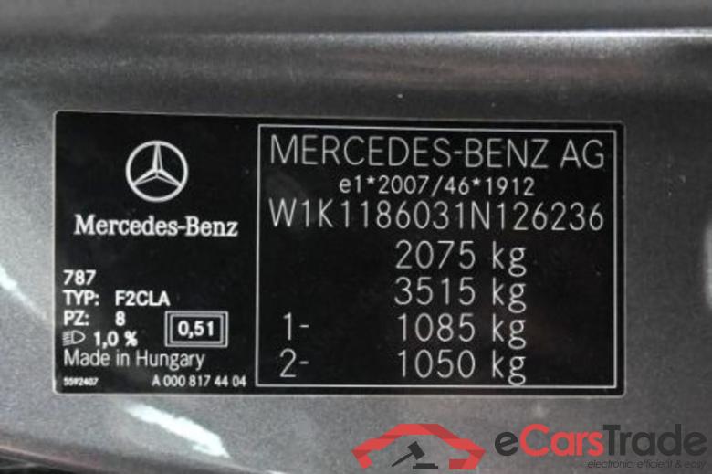 Mercedes CLA SB ´19 CLA -Klasse Shooting Brake CLA 180 d (118.603) 1.5 85KW AT7 E6dT #4