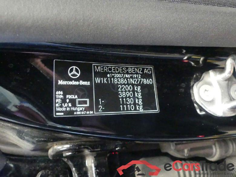 Mercedes CLA ´19 CLA -Klasse CLA 250 e (118.386) 1.3 160KW AT8 E6d #5