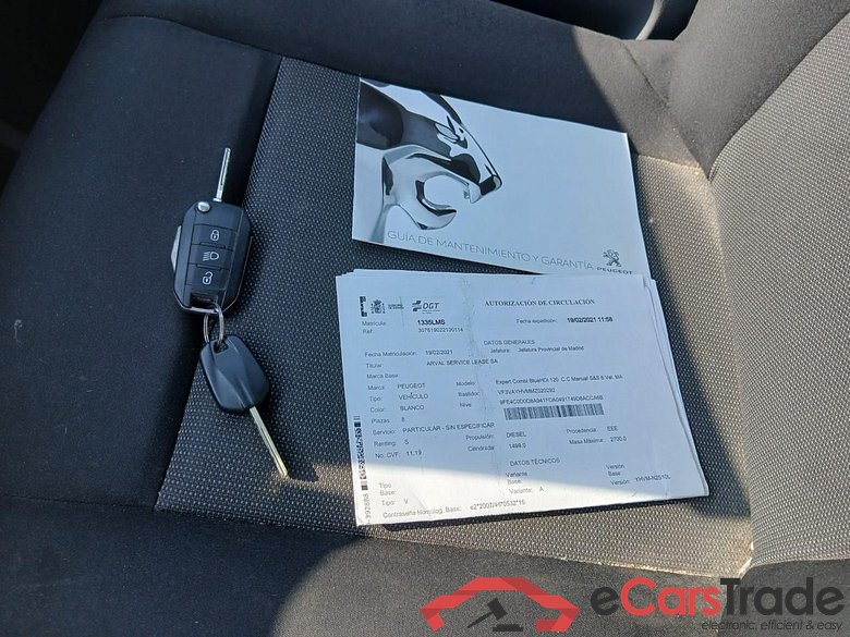 Peugeot Combi BlueHDi 120 S&S Standard Expert Combi Standard 1.5 HDI 120CV E6d #5