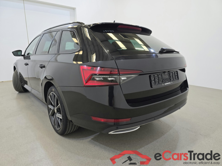 Skoda Superb Combi 1.4 TSI 150Hp SportLine Aut. LED-Xenon Virtual Ambient Navi-Pro Sport-Leather-Alcantara KeylessGo Camera Klima PDC ... #6