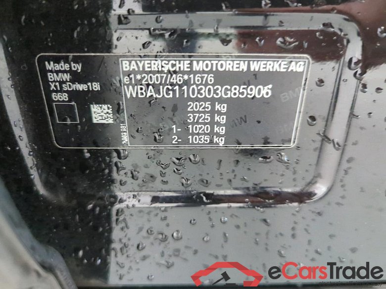 BMW X1 sDrive18iA Steptronic Edition 5d #6