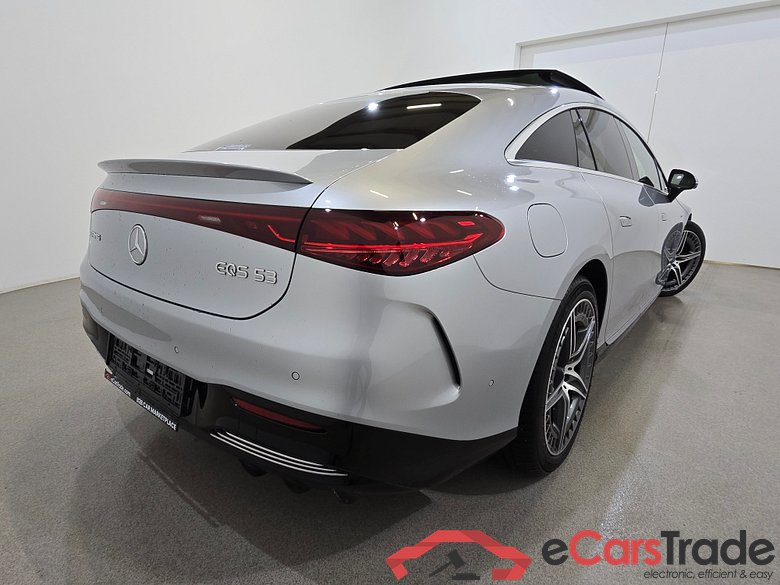Mercedes EQS 53 AMG 4Matic+ 658Hp 4WS  Pano Burmester Distronic LED-Multibeam Head-Up Widescreen Navi Ambient Nappa-Leather KeylessGo Camera 360 Klima PDC ... #4