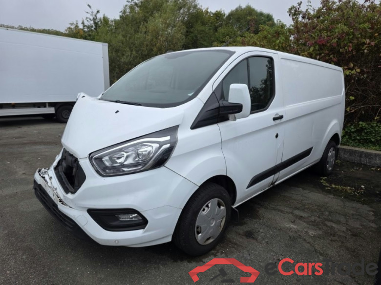 Ford Transit Custom 300L 2.0TD130Pk/96Kw M6 FWD Trend 4d Damaged car, No COC!!