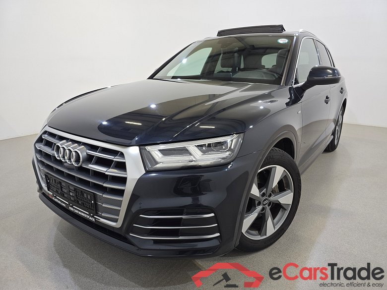 Audi Q5 2.0 35 TDI S-Line Aut. Pano LED-Matrix Virtual B&O Navi 1/2 Sport-Leather-Alcantara KeylessGo Camera 360 Klima PDC ...