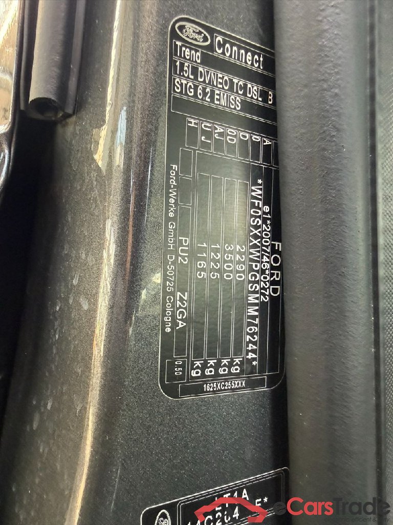 Transit Connect Kasten lang Trend 1.5 EcoBlue 74KW MT6 E6dT #5