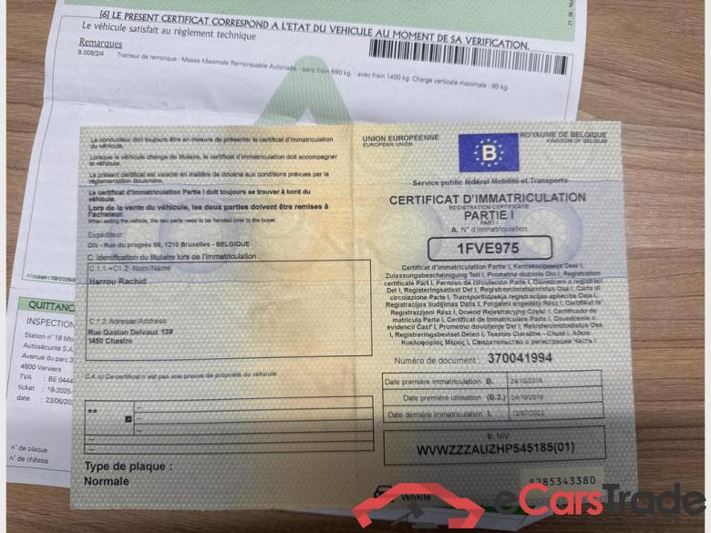 VOLKSWAGEN Golf Variant VII Golf Variant Trendline 1.6 TDI BlueMotion Technology 66 kW (90 ch) 5 vitesses manuel #6