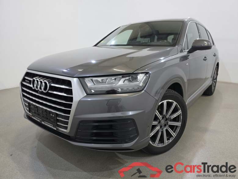 Audi Q7 3.0 45 TDI Quattro S-Line Ext. 7PL Aut. LED-Xenon Head-Up Virtual Navi Leather KeylessGo Camera 360 Klima PDC ...