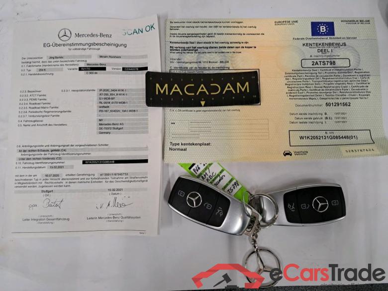 MERCEDES - MER C BREAK 300 de 306PK DCT Sport Edition Premium Plus & Air Balance & Head Up & Driver Assistance Pack  * HYBRID * #4