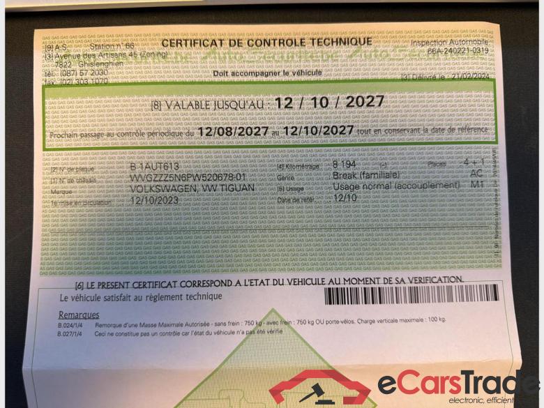 VOLKSWAGEN Tiguan Tiguan R-Line Business Premium 1.5 TSI 110 kW (150 ch) 7 vitesses DSG #3