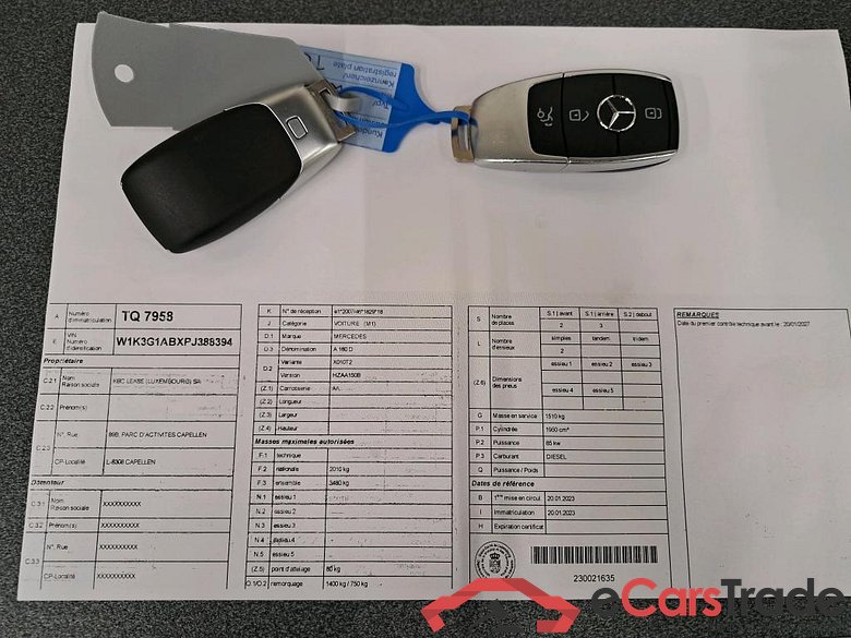 MERCEDES - MER A BERLINE 180 d 116PK Business Line #4