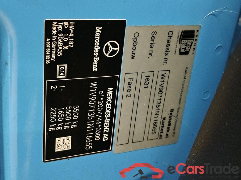 Mercedes-Benz Sprinter 311CDI L3 RWD 3.5t Functional VI Gesloten Laadbak #6