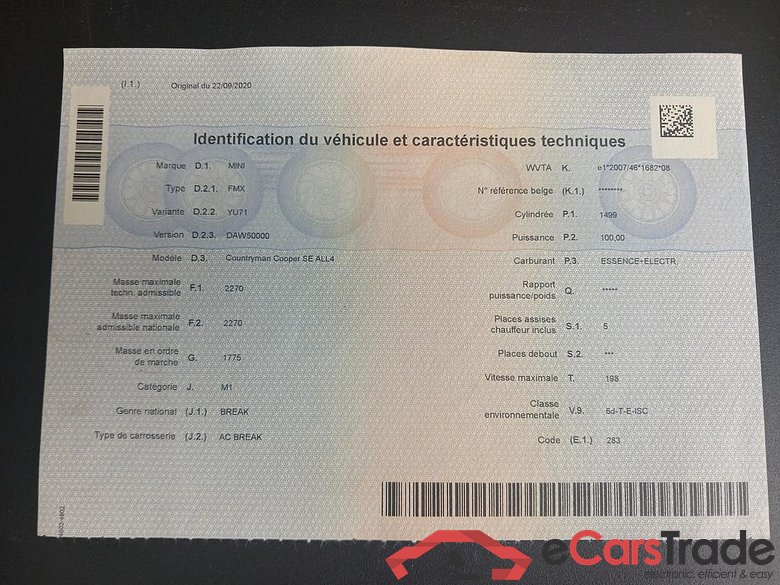 MINI Mini Countryman (F60) Mini Countryman 1.5A PHEV Cooper SE ALL4 (EU6d-T.) #6
