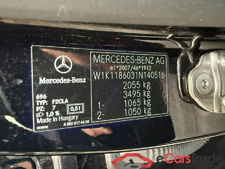 CLA -Klasse Shooting Brake CLA 180 d (118.603) 1.5 85KW MT6 E6dT #5