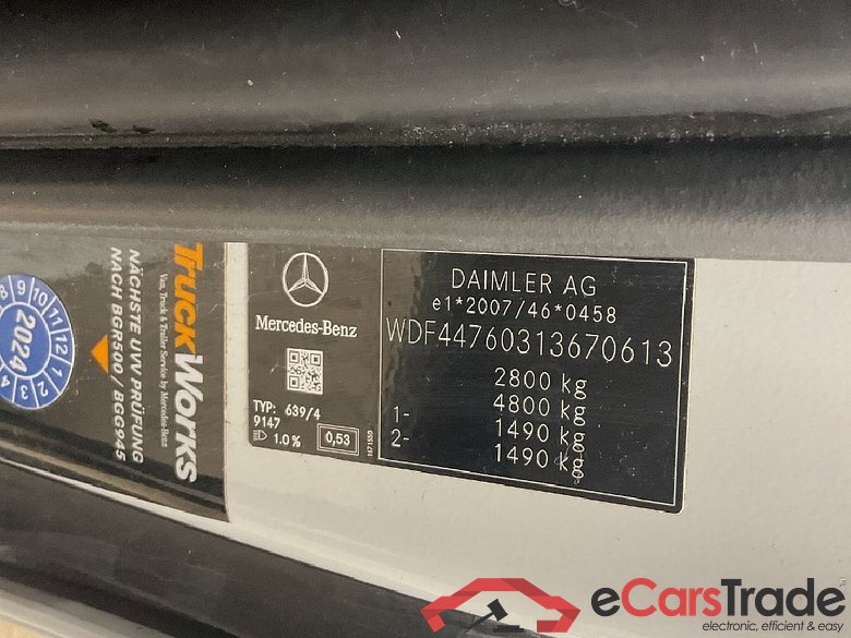 Vito Kasten 114/116 CDI 119 CDI/BT RWD lang (447.603) 2.1 100KW MT6 E6 #5