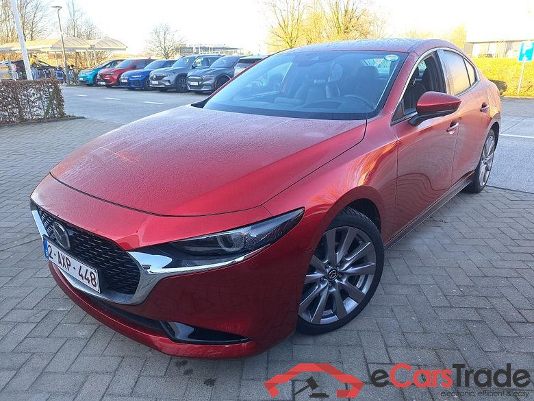 MAZDA - MAZ 3 SEDAN e-Skyactiv G 122PK AT Skycruise & Black Leather  * PETROL * #1