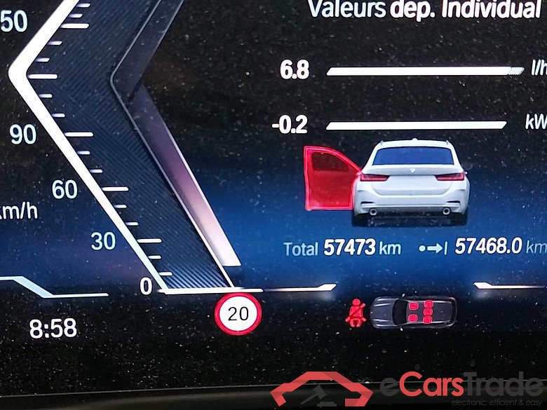 BMW - BMW 3 TOURING 320e 204PK Pack Innovation With Driving Assistant Pack & Sport Seats & Active Cruise Control & Parking Assistant Pack * HYBRID * #5