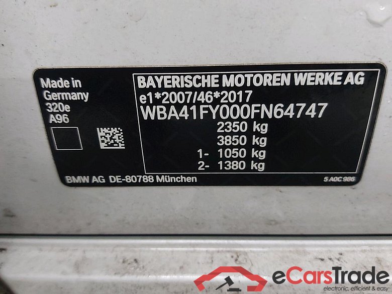 BMW - BMW 3 TOURING 320e 204PK Pack Innovation With Driving Assistant Pack & Sport Seats & Active Cruise Control & Parking Assistant Pack * HYBRID * #6