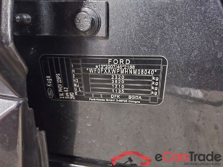 Kuga Plug-In Hybrid ST-Line 2.5 165KW ATV E6d #5