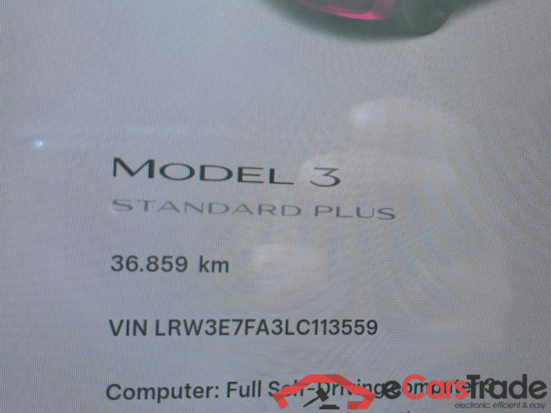 TESLA - TES MODEL 3 Standard RWD Plus 306PK   * ELECTRIC * #5