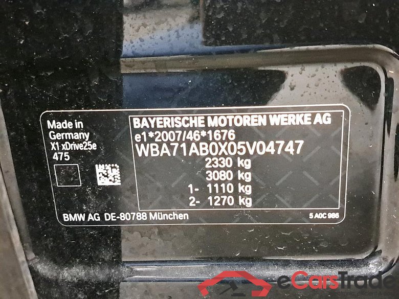 BMW - BMW X1 xDrive25e 220PK Business Edition With Heated Seats & Nav & Head UP & Driving Assistant Plus & Rear Camera & Park Assist * HYBRID * #6