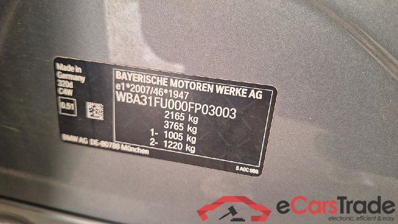 3 Limousine 320 d M Sport 2.0 140KW AT8 E6d #5