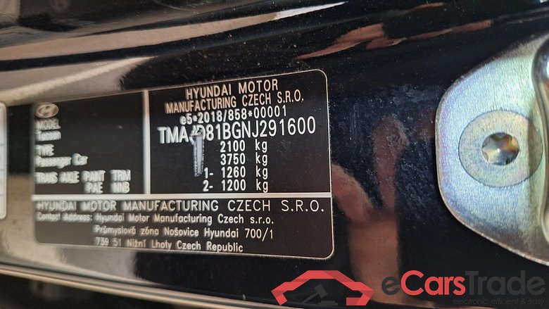 Tucson Trend Mild-Hybrid 2WD 1.6 T-GDI 110KW AT7 E6d #5