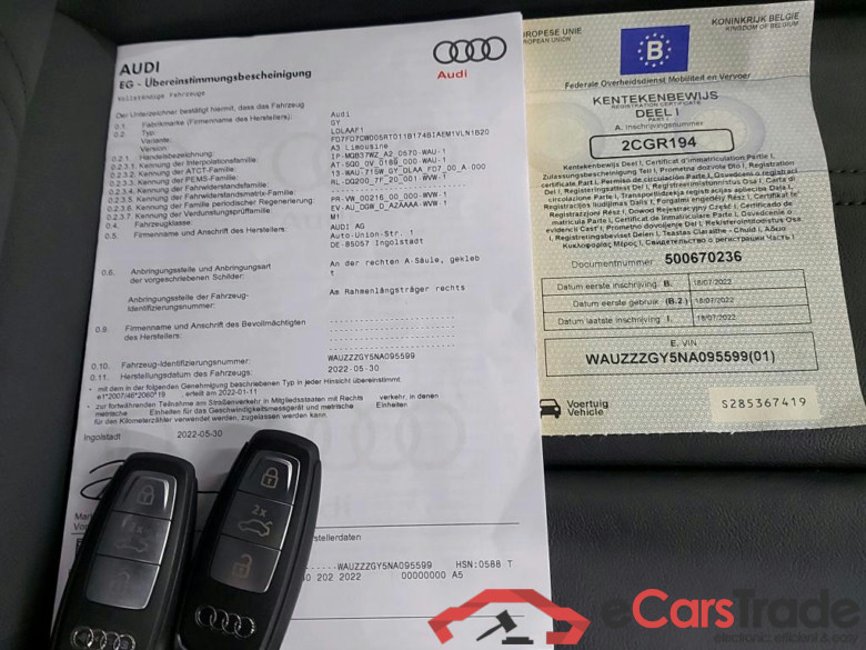 AUDI - AUD A3 BERLINE 30 TFSi 110PK S-Tronic Advanced Business Edition Pack Platinum With Heated Seats & Rear Camera * PETROL * #4