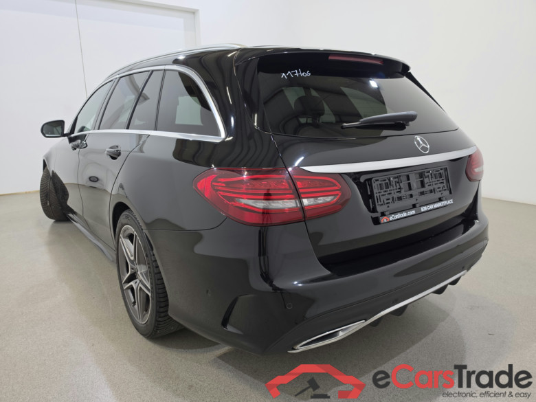 Mercedes C 180d AMG Aut. LED Widescreen Navi Sport-Leather-Alcantara KeylessGo Camera Klima PDC ... #6