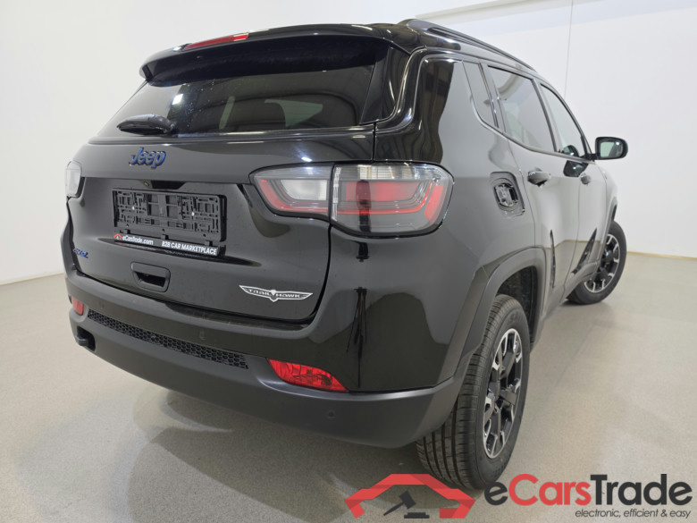 Jeep Compass 1.3i T4 Plug-In Hybrid Trailhawk eAWD Aut. LED Virtual Navi 1/2 Leather KeylessGo Camera Klima PDC ... #4
