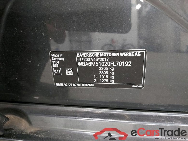 BMW - BMW 3 TOURING 316dA 122PK Business Edition & PDC Front & Rear #6