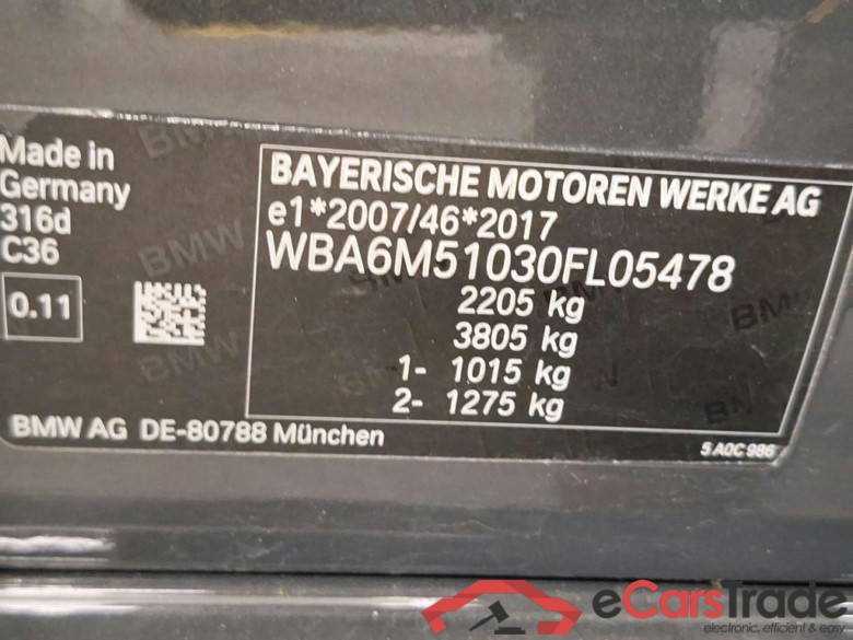BMW - BMW 3 TOURING 316dA 122PK Advantage Pack Business With Heated Seats & Parking Assistant Pack #6