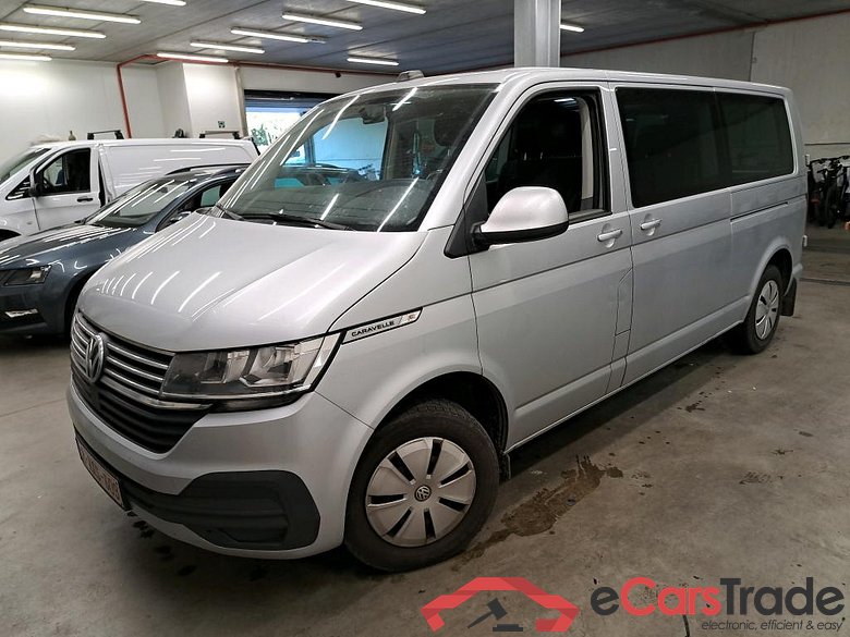 VOLKSWAGEN - VW  CARAVELLE B/F TDi 150PK DSG LWB CL DOUBLE CAB Comfort Line With Nav Discover Media & Climatronic & Cruise Control & Left Sliding Door & Trailer Hook & Rear Camera