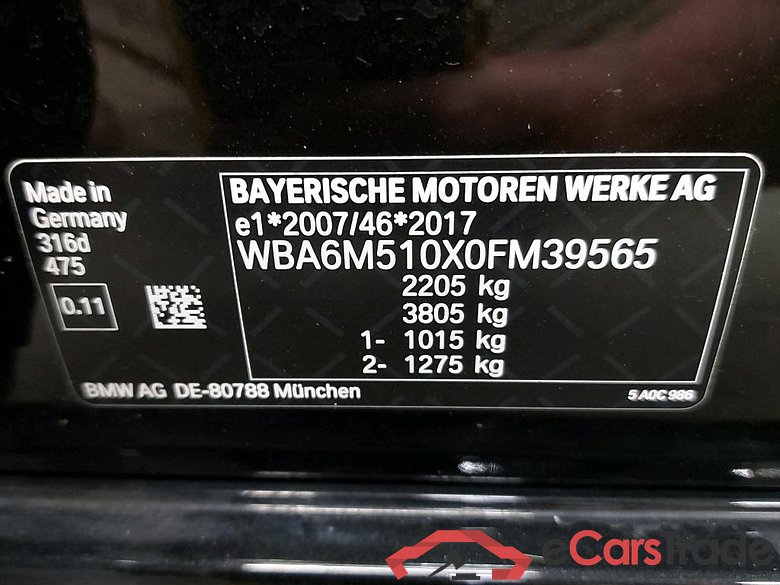 BMW - BMW 3 TOURING 316dA 122PK Business Edition Advantage With Sport Seats & PDC Front & Rear #6