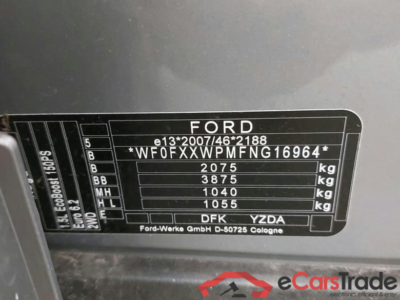 FORD - FOR KUGA 1.5i EcoBoost 150PK ST-Line Pack Driver Assistant & Winter & Foldable Trailer Hook  * PETROL * #6