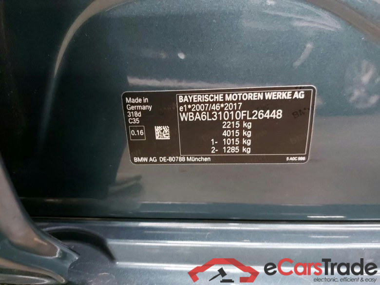 BMW - BMW 3 TOURING 318dA 136PK Advantage Pack Business & Active Cruise & Comfort Entry & PDC Front & Rear #6
