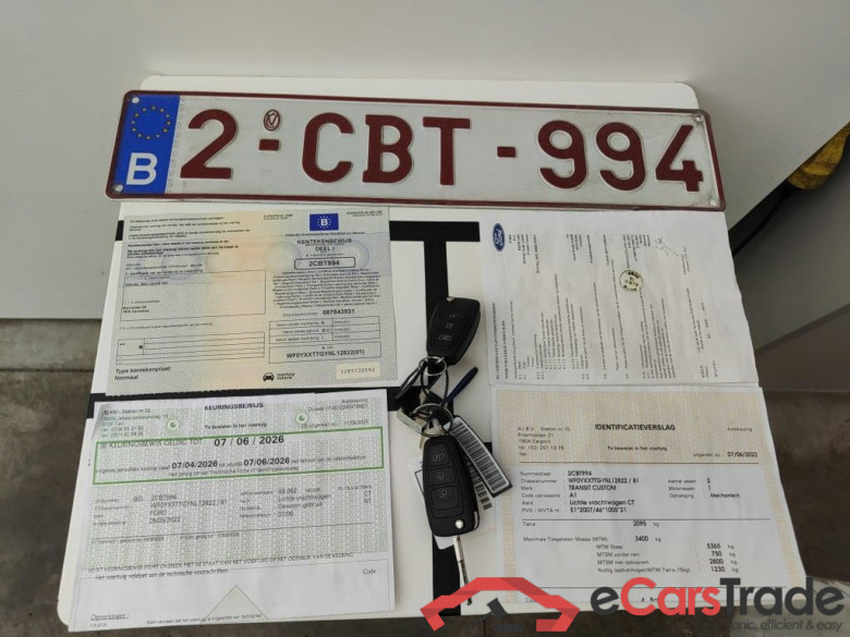 Ford Transit Custom 340L 2.0TD130Pk/96Kw M6 FWD Trend 4d #4