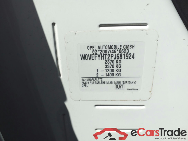 OPEL Combo  OPEL Combo  CARGO HDI 100 TAILLE M 950KG + PACK CHANTIER + CAMERA AR + RADIO DAB TABLETTE 8’’ #6