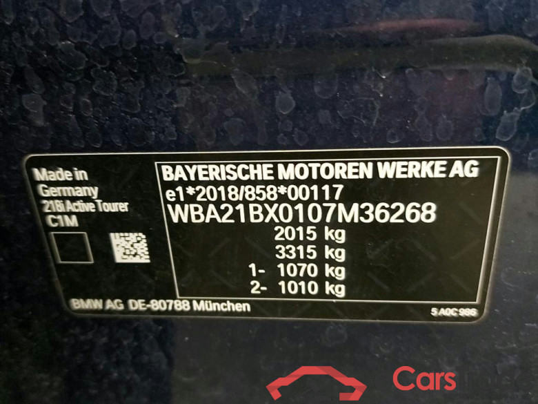BMW - BMW 2 ACTIVE TOURER 218iA 136PK With Climatic & Navigation & PDC Front & Rear * PETROL * #6