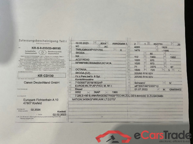 Octavia Combi Ambition 2.0 TDI 85KW MT6 E6d #2