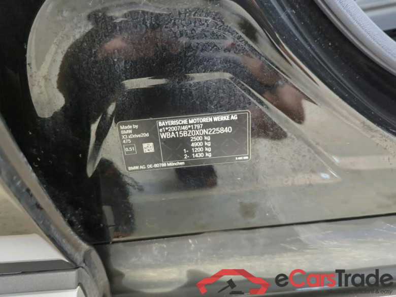 X3 xDrive 20 d 2.0 140KW AT8 E6d #4