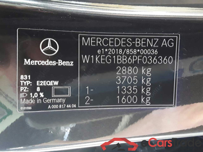 Mercedes-Benz EQE (BM 295)(02.2022->) DE - Lim4 300, Electric Art, 2022 - 2024 #2