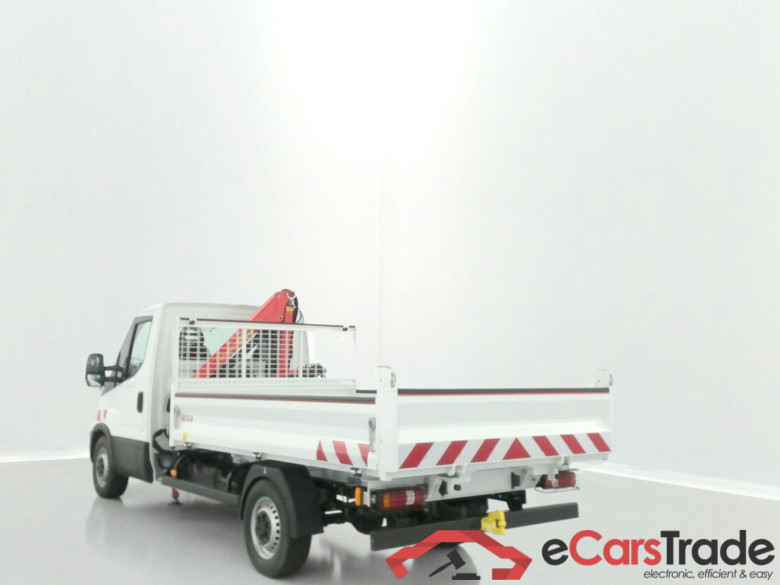 Iveco Daily 35S14H 3750 Benne Alu JPM + Grue PK 2900 2.3 136ch #5