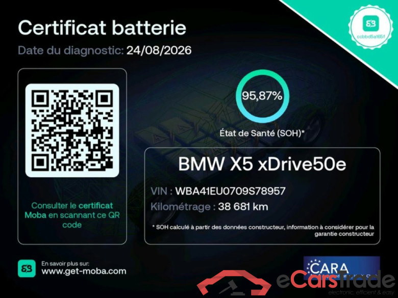 BMW X5 / 2023 / 5P / SUV xDrive50e 489ch M Sport BVA8 Hybride #2