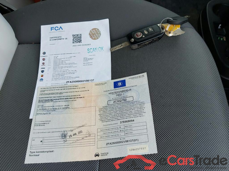 FIAT - FIA DUCATO B/F 2.2 Multijet 120PK L3-H2 35 Pack Sound & Pack Pro      ***    ONLY PART I REGISTRATION   -   NUR TEIL I FAHRZEUGBRIEF   !    *** #4